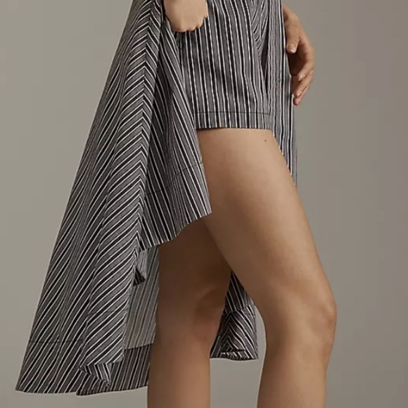 Anthropologie Square-Neck Asymmetric Romper Dress - Picture 4 of 4